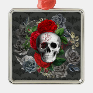 Skull Metalen Ornament