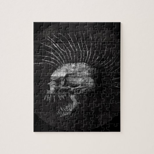 Skull Mohawk Legpuzzel (Verticaal)