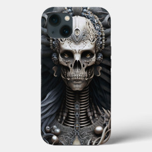 Skull Monster Skeleton Horror Hoesje-Mate iPhone C iPhone 13 Hoesje