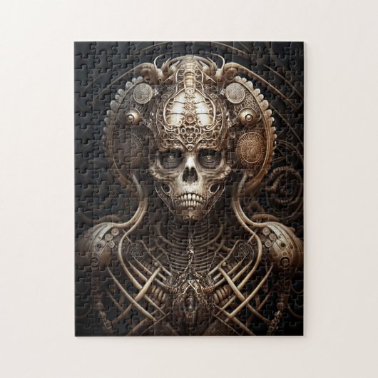 Skull Monster Skeleton Horror Legpuzzel (Verticaal)