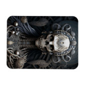 Skull Monster Skeleton Horror Magnet Magneet (Horizontaal)