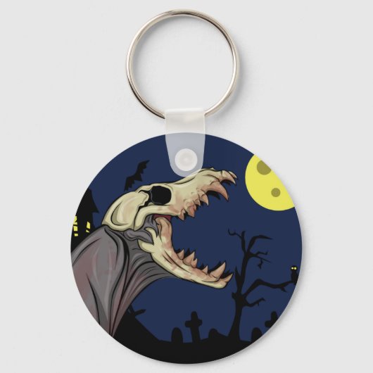 Skull Monster Sleutelhanger (Voorkant)