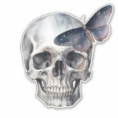 Skull Moth Sticker (Voorkant)