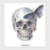 Skull Moth Sticker (Vel)