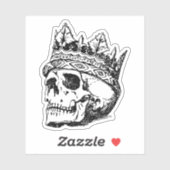 Skull Moth Sticker (Vel)