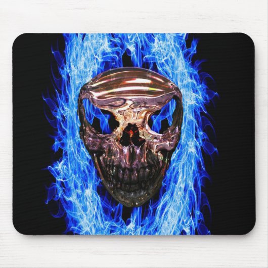 Skull mousepad muismat (Voorkant)