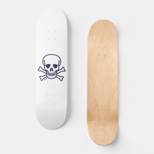 Skull n Bones skateboard (Recto)