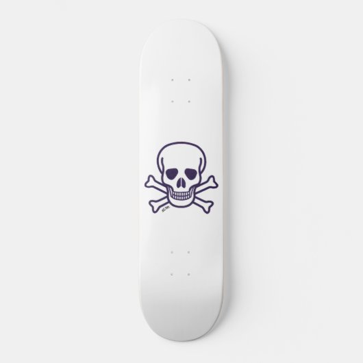 Skull n Bones skateboard (Recto)