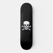 Skull n Botten Black skateboard (Voorkant)