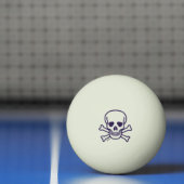 Skull n Botten groene gloed 1 ster pingpongbal Pingpongballen (Net)