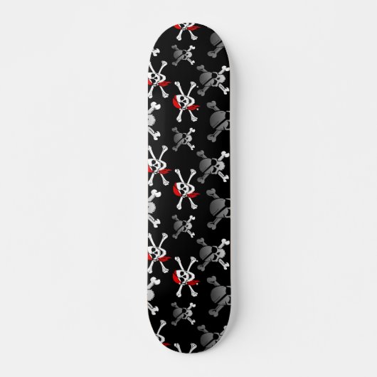 Skull n Botten Party Pirate Skateboard (Voorkant)