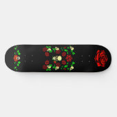 Skull N Rozen 3D Skateboard (Horizontaal)
