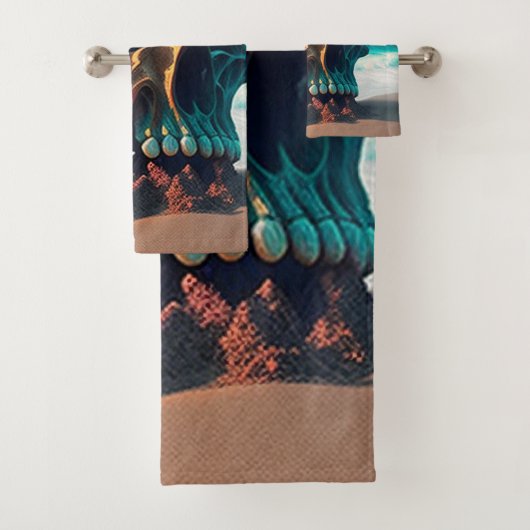 Skull on the beach (En situation)