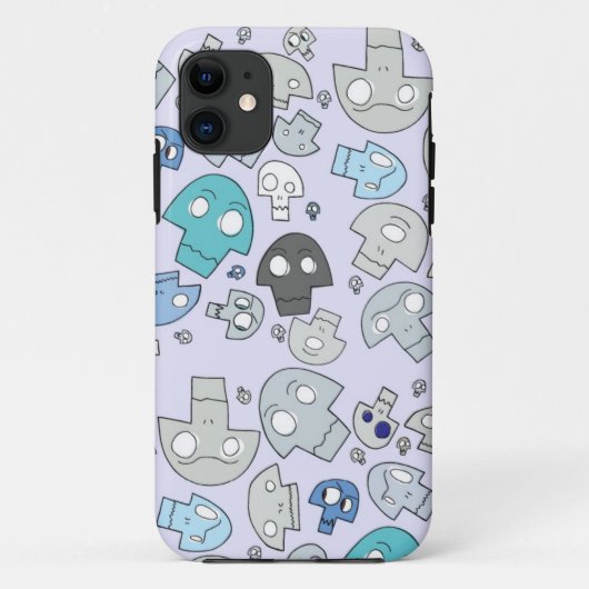 Skull Pattern Case-Mate iPhone Case (Achterkant)