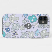 Skull Pattern Case-Mate iPhone Case (Achterkant (horizontaal))