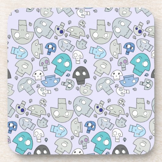 Skull Pattern Drankjes Onderzetter (Voorkant)