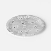 Skull Pattern Halloween Party Paper Bord (Gekanteld)