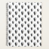 Skull Pattern Halloween Planner (Voorkant)
