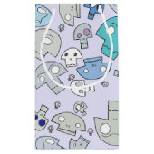 Skull Pattern Klein Cadeauzakje (Achterkant)