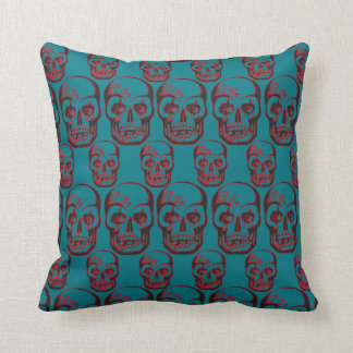 skull pattern kussen