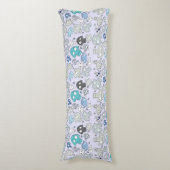 Skull Pattern Lichaamskussen (Voorkant Verticaal)