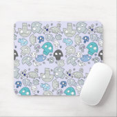 Skull Pattern Muismat (Met muis)