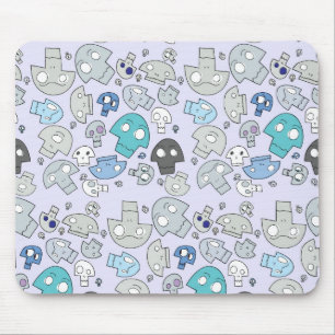 Skull Pattern Muismat
