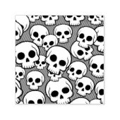 Skull Pattern Self Inking Rubber Stamp Zelfinktende Stempel (Design)