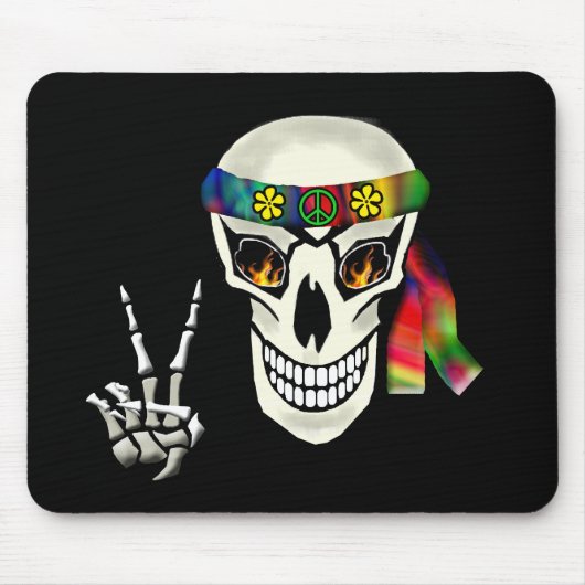 Skull Peace Muismat (Voorkant)