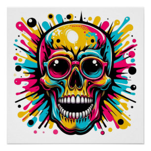 Skull Perfect Poster