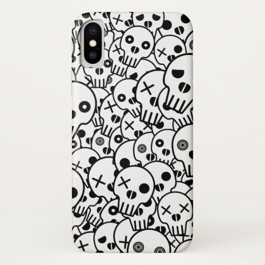 Skull Pile Case-Mate iPhone Case (Achterkant)