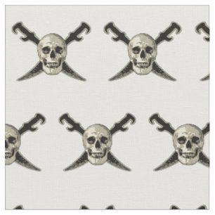 Skull (Pirate) - Aangepast gecomprimeerd katoen (5 Stof