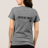 Skull Pirate Halloween T-shirt (Achterkant)