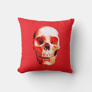 Skull Pop Art Illustration Kussen