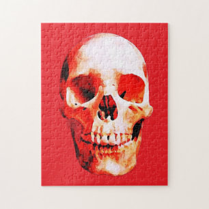 Skull Pop Art Illustration Legpuzzel