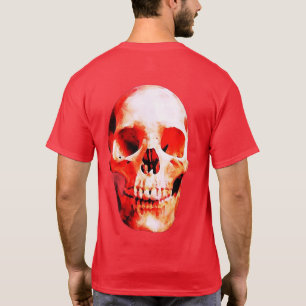 Skull Pop Art Illustration T-shirt