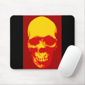 Skull Pop Art Muismat (Met muis)