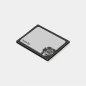 Skull Post-it Notes (Schuin)