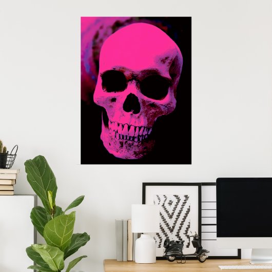 Skull Poster (Thuiskantoor)