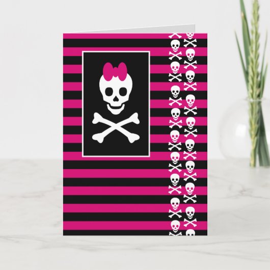 Skull Princess Kaart (Voorkant)
