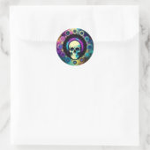 Skull Psychedelics Sticker (Tas)