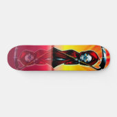 Skull Reflection Skateboard (Horizontaal)