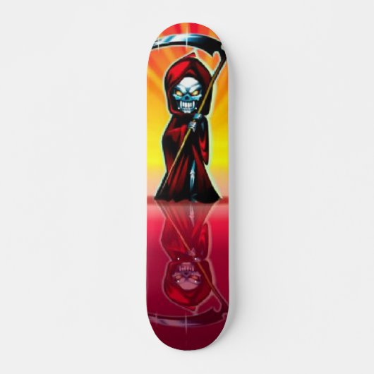 Skull Reflection Skateboard (Voorkant)