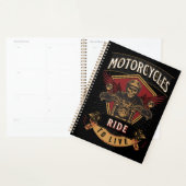 Skull Ride Cycles moteurs, Ride To Live (Devant avec enveloppe)