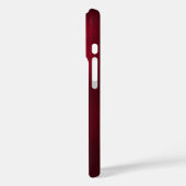 SKULL RIDERS MONOGRAM Rood Bourgondië Case-Mate iPhone Case (Achterkant / Links)