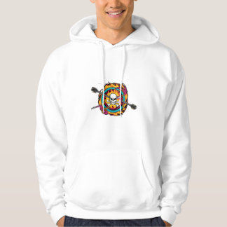 Skull Rock & Roll Embleem T-shirt" Hoodie