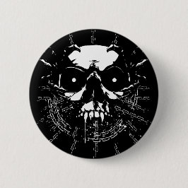 Skull Ronde Button 5,7 Cm