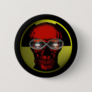 Skull Ronde Button 5,7 Cm
