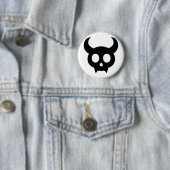 Skull Ronde Button 5,7 Cm (In situ)