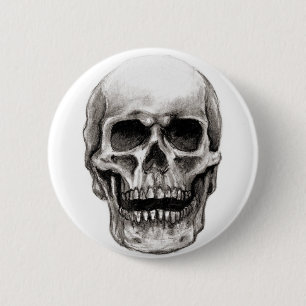 Skull Ronde Button 5,7 Cm